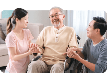 Mobile Header Persona Penjaga Ibu Bapa Tua