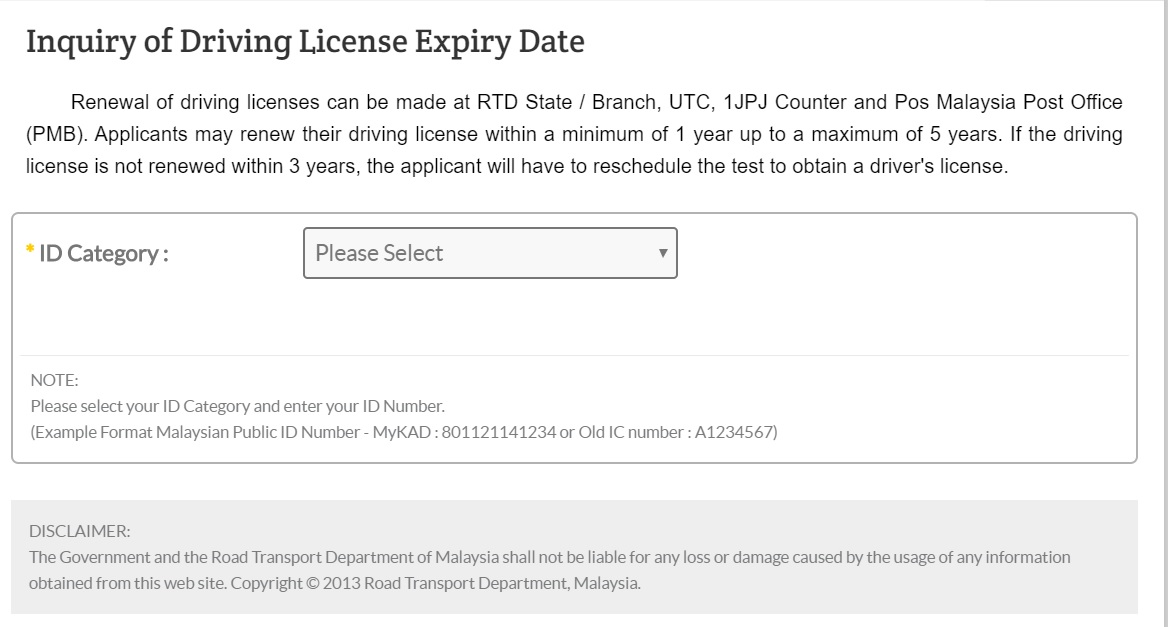 Mygov Public Service Delivery And Local Government Eservice Delivery G2c Application For Renewal Of Driving License